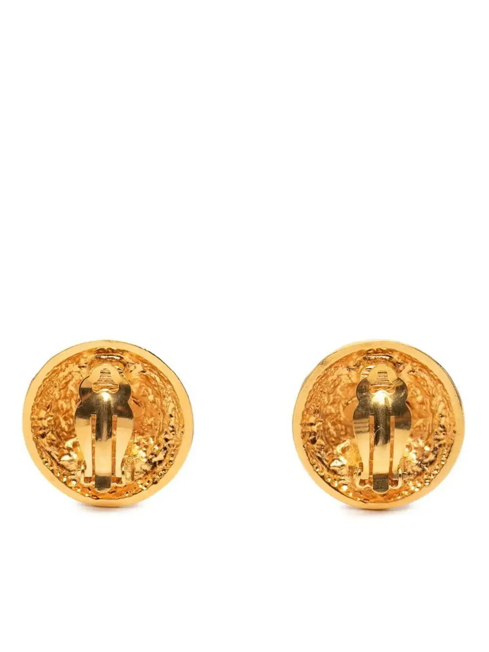 Chanel Cc Logo Clip-On Earrings Metal #287694C71B